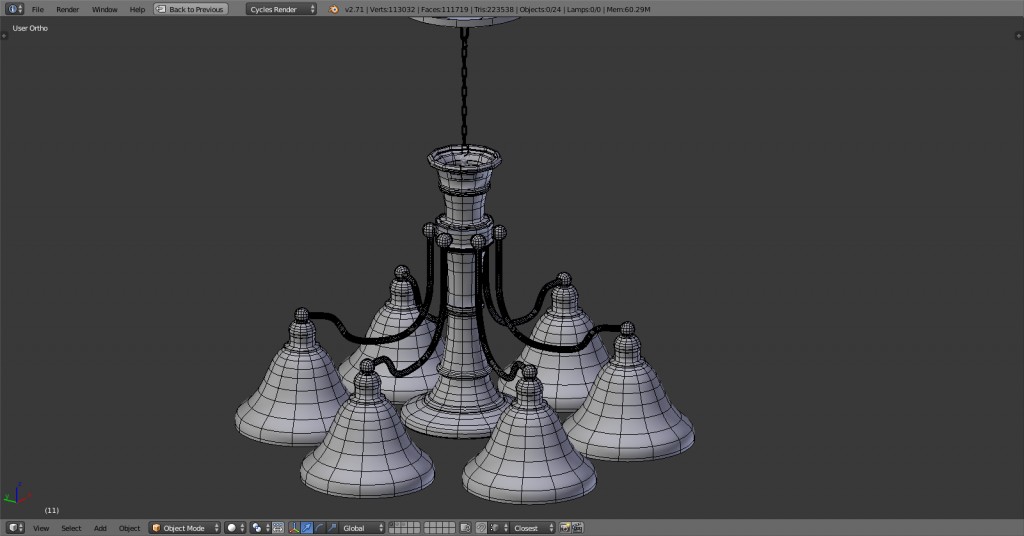 Modern Chandelier preview image 4